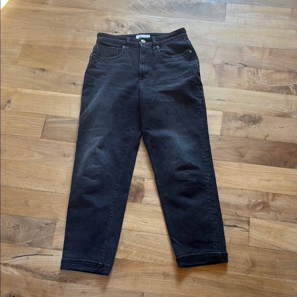NEW Revtown - The Mom- High Rise Black Jeans